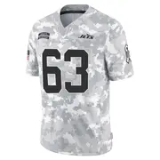 Arctic Camo Men's Grant Hermanns New York Jets Limited 2024 Salute to Service Jersey