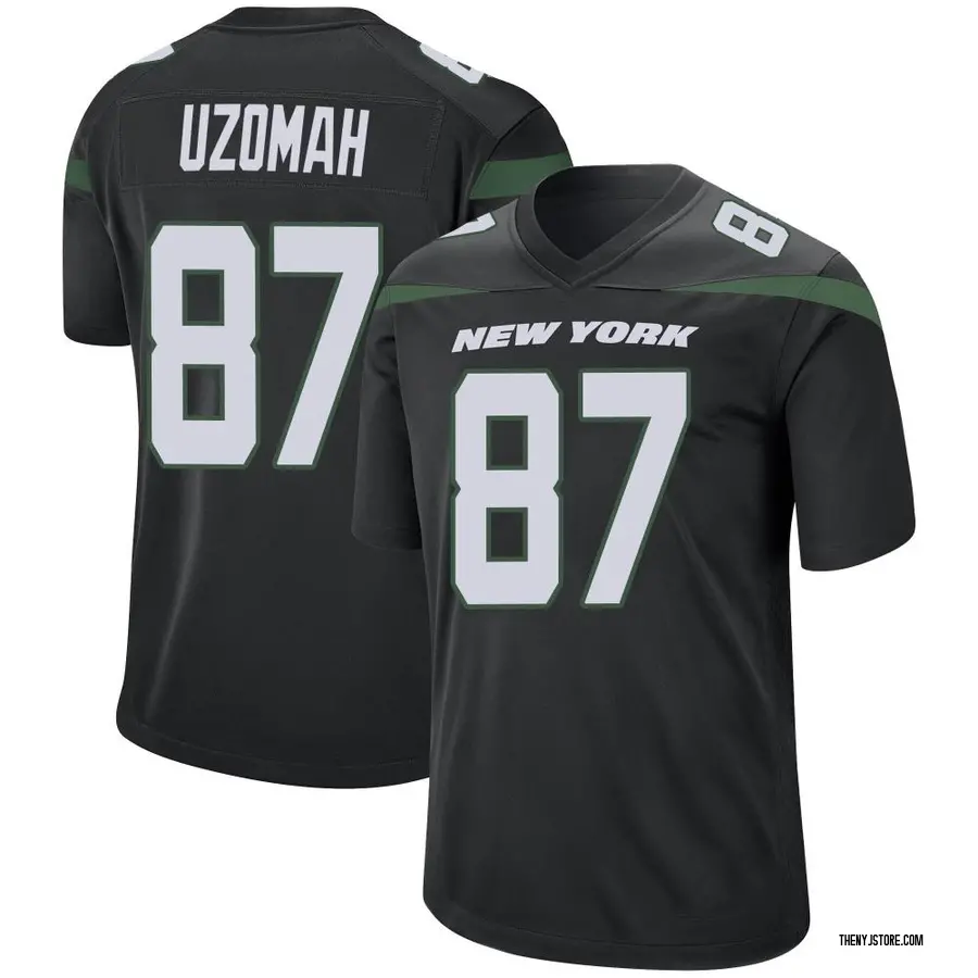 jets jersey black