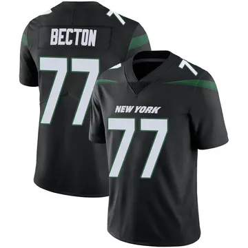 Black Men's Mekhi Becton New York Jets Limited Stealth Vapor Jersey