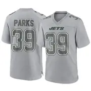 Gray Men's Will Parks New York Jets Game Atmosphere Fashion Jersey