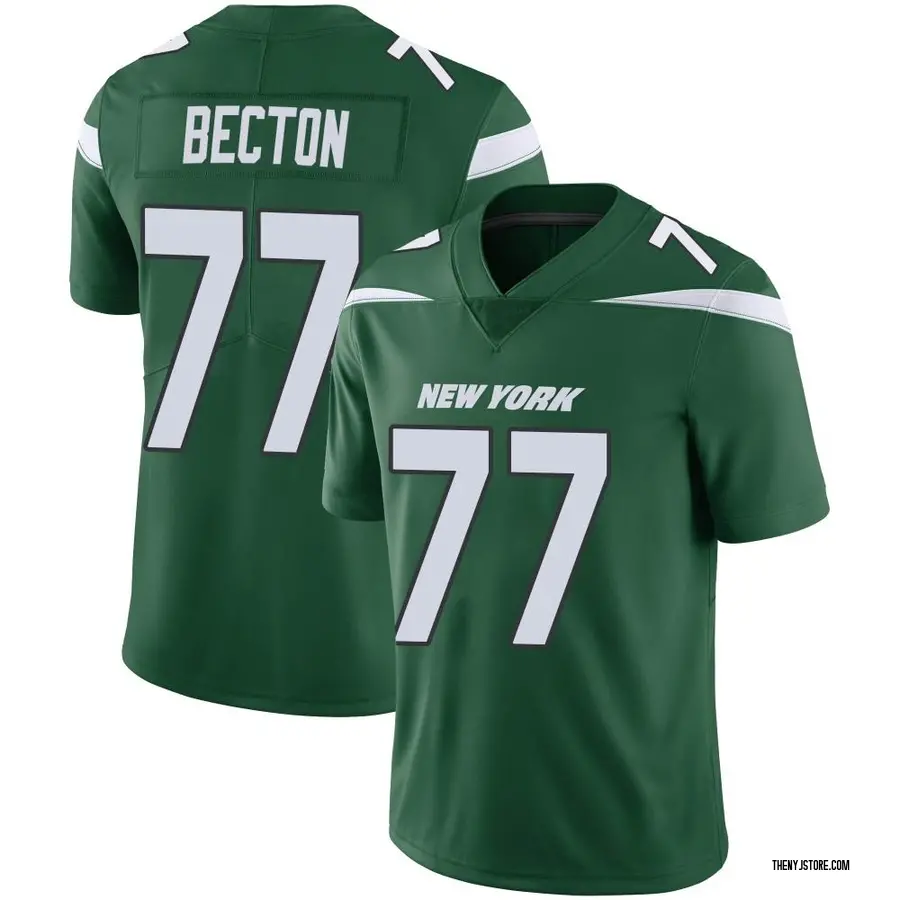 Green Youth Mekhi Becton New York Jets Limited Gotham Vapor Jersey